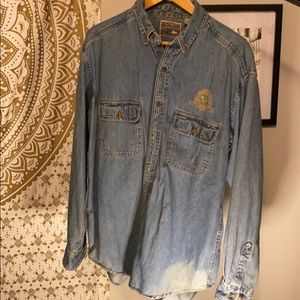 Denim Button Down